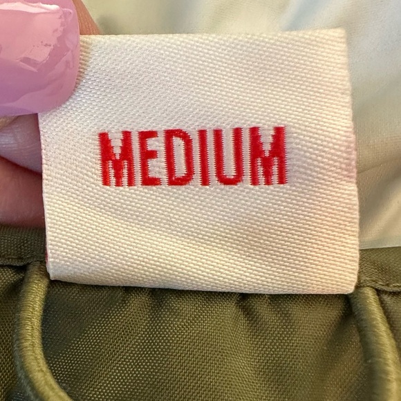 Kappa Mens Hooded Banda Dawson Windbreaker Jacket Green Pink Sz Medium - Picture 13 of 16